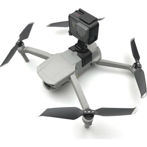 Mavic air 2 mount for gopro osmo action camera bracket adapter for dji mavic air 2 drone accessories