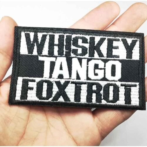 Tape Peace Whiskey Tango Westworld Letter Shoes Porg Iron On Embroidered Clothes Patches For Clothing Stickers Garment Wholesale