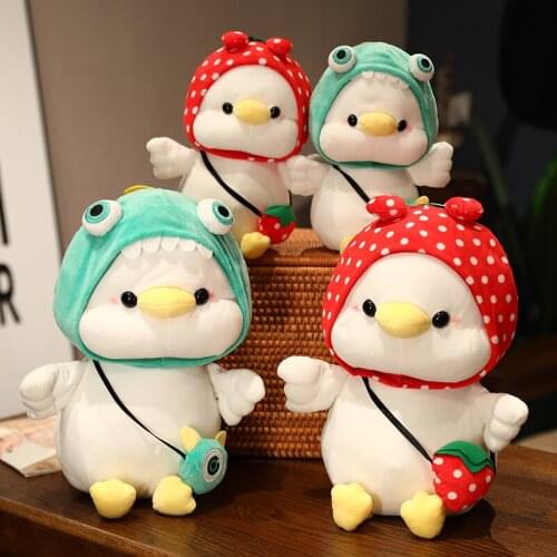 25 / 40cm Cute Transformed Chicken Doll Pillow Plush Stuffed Animal Toy Womens Childrens Gift