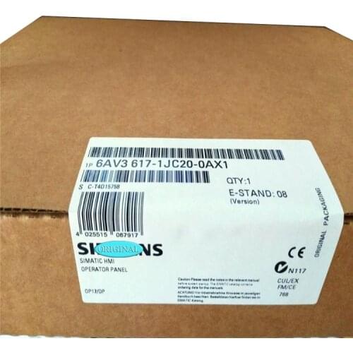 New Original packaging 1 year warranty 6AV3617-1JC20-0AX1{No.24arehouse spot} Immediately sent
