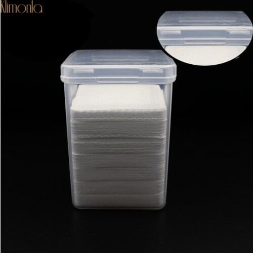 Organizer Cotton Swab Storage Box for Nail Art Remover Towel Paper Cotton Pads Nail Art Cleaner Tools Remover Pads