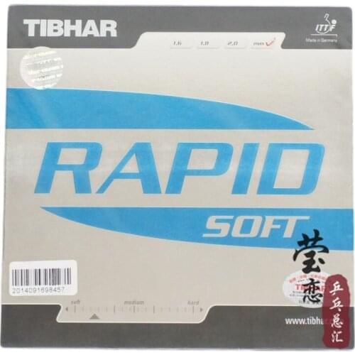 Original Tibhar RAPID SOFT pimples in table tennis rubber table tennis rackets racquet sports