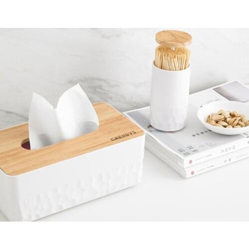 Portable Environmental Protection Creative Cotton Swab Box Simple Automatic Pressing Type Manual Toothpick Holder