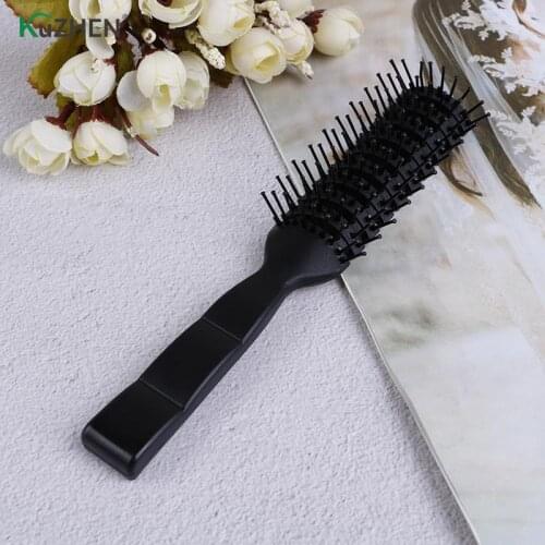 Plastic Hair Comb Curling Hairbrush Hair Brushes Big Bent Comb Women Nylon Massage Hair Care Styling Hair Combs Hair Accessories