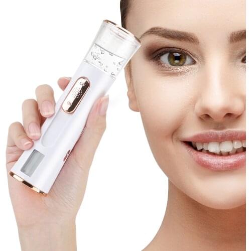 50ml Mini Nano Mist Sprayer Portable Facial Steamer Nebulizer Face Spray Spa Skin Moisturizing Handy Humidifier Skin Tester