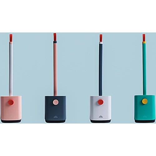Bathroom Toilet Brush Floor-Standing Wall-Mounted Base Cleaning Brush For Toilet WC Bathroom Accessories Set Household Items