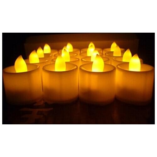 LED lights wedding tea light electronic candle lamp party event Halloween flameless flickering battery candles Home Decor gift