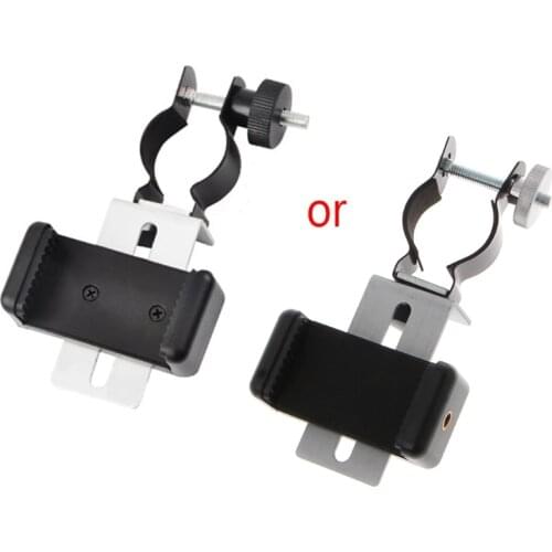 Universal Mobile Phone Adapter Clip Bracket Holder Mount Microscope Telescope