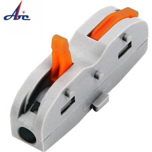 1/5/10 pcs Fast wire connector SPL-1 universal compact plug-in conductor butt terminal block can be spliced one in one out