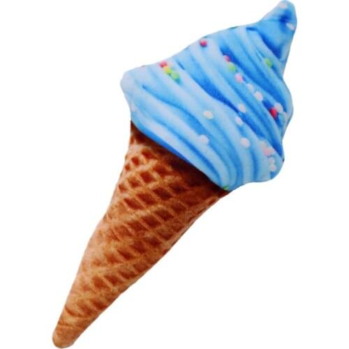Dorakitten 1pc Bite Resistant Dog Squeaky Toy Creative Ice Cream Shape Pet Chew Toy Pet Bite Toy Pet Supplies Dog Favors