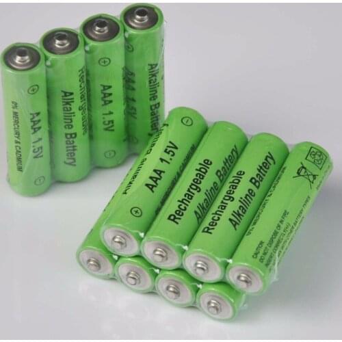 16-20PCS 1.5V AAA rechargeable battery alkaline 3A cell 2000mah for led torch toys clock camera MP3 player replace ni-mh cells