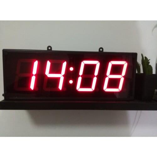 4-inch Digital Tube Super Large Digital Display 40.5X12CM Modbus Display Supports the 485 Communication RTU Mode