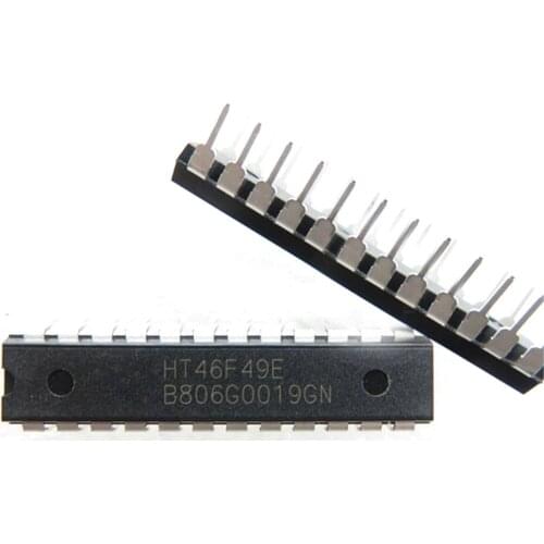5pcs HT46F49E Cost-Effective A/D Flash Type 8-Bit MCU with EEPROM DIP-28