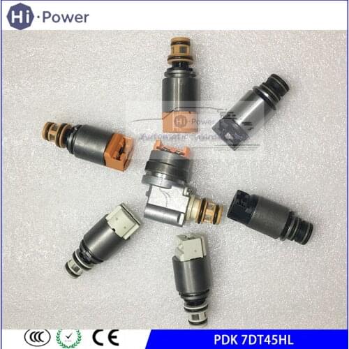 8PCS PDK 7DT45HL 7 Speed Transmission Solenoid Kits For PORSCHE 911 (just 8pcs solenoids)