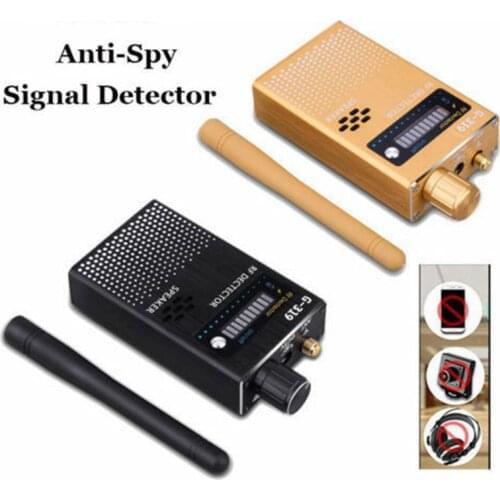 1MHz-8000MHz RF Signal Detection Anti-Spy Wireless Camera Lens GSM Tracker Finde Signal Scanner Detector