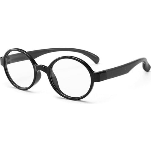 MAXJULI Kids Round Blue Light Blocking Glasses Oval Clear Spectacles Computer Digital Boy Girls Children UV Protect Glasses 6611