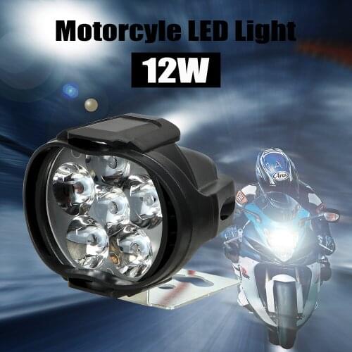 2pcs Led Motorcycle Headlight Lamp Motorbike Led Spot Light for Street Motorcycles Motorcycle Rider Cars Trucks Boat Using