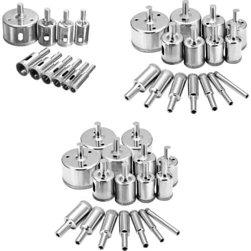 Glass Drilling Tools Drilling Machine Diamond Drilling Bits for Making Holes on Ceramics Porcelain Ceramic Tile A9LB