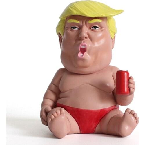 Trump creative model decoration funny cute cartoon doll