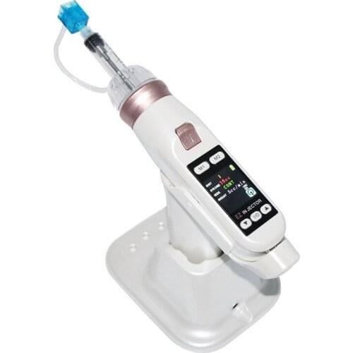 Mini Hand Hold USE Charge EZ Mesogun Injector Water Mesotherapy Gun Korea with LED Screen