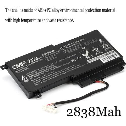 1PC New Laptop Battery Internal For TOSHIBA S40-A S40DT-A S40T-A PA5107U-1BRS