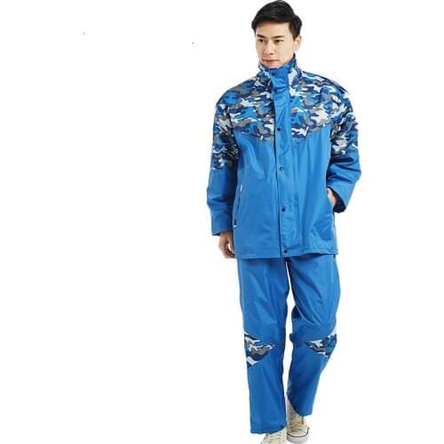 Fashion Lovers Raincoat pants Women/Men Suit Rain Coat Outdoor Hood Motorcycle Raincoat Camping Fishing Rain Gear Poncho