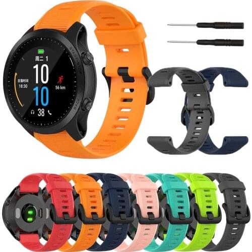 Silicone Watchband Strap for Garmin Fenix 6 6Pro forerunner935 945 Smart Watch Fashion Accessories Wrist Band Strap Fenix5 5Plus
