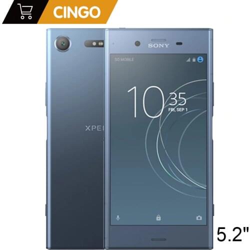 Sony Xperia XZ1 G8342 Dual Sim Android Octa Core 4G RAM 64G ROM 5.2" 19MP NFC 2700mAh Original LTE Mobile Phone