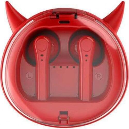 TWS Wireless Bluetooth Headphones Waterproof 5.0 Cartoon Cute Pet Headphones In-ear Earbuds with Charging Box Wireless Headphone