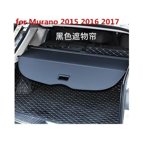 Car Rear Trunk Shade Cargo Cover Luggage Sheild For Nissan Murano 2015 2016 2017 Third Gen Auto Accessories Car Styling