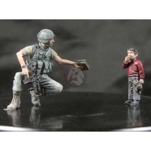 1/35 Resin Model Figure GK , Unassembled and unpainted kit