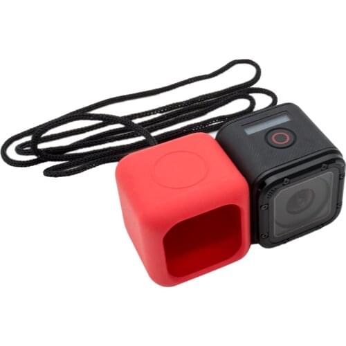 WLJIAYANG Colourful for GoPro Hero 4 Session Case Silicone Case With Lanyard For GoPro Hero 5 Session Case Cover