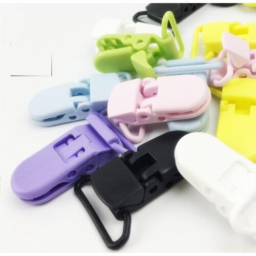Baby Plastic Pacifier Clips 20pcs Mix Infant Soother Paci Dummy Nuk MAM Toy Holder Clip Decorative Accessory DIY Crafts Baby Toy