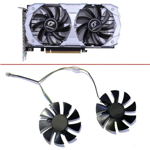 DIY 85MM 4PIN GA92S2U iGame GTX1650 GPU Fan For iGame GeForce GTX 1650 AD Special OC 4GD6 GTX1650 SUPER GTX1650 Ultra Cooling