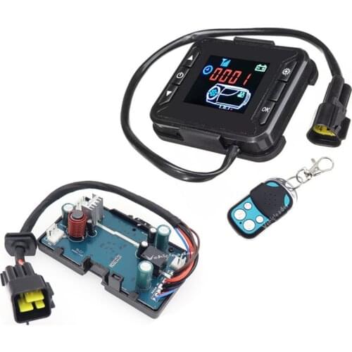 12V Diesels Air Heater LCD Monitor Switch + Remote Control + Control Board Motherboard For Car Truck Parking Heater Controller