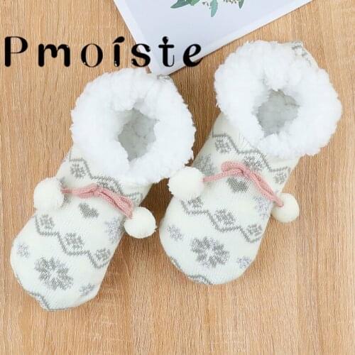 Home Slippers Women Plush Warm Flat Slippers Lightweight Soft Comfortable Winter Slippers Indoor Small ball Cheap Best slippers