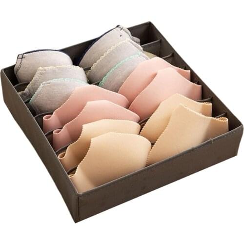 Home Storage Box, Underwear Holder, Bottom Zipper Detachable Sorting Stand Large Capacity Foldable Container