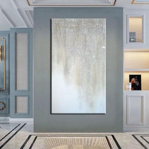 Handmade Oil Painting Gold Texture Painting Modern Home Wall Decoration Panel Abstract Wall Pictures Art For Home Living Room