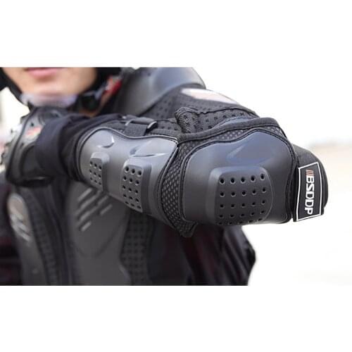 Set Knee pads Breathable Adjustable Parts Motorcycle Bicycles Shatter-resistant