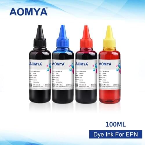 4x100ml T2521/T2521XL Universal Refill Ink Kit For Epson WorkForce WF-3620/WF-3640/WF-7610/WF-7620 Printers Dye Ink