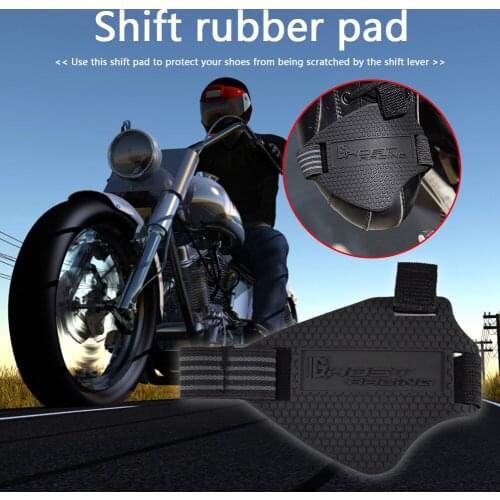Adjustable Shifter Boot Cover Anti-Slip Mat Motorcycle Shoes Protective Gear Shift Pad for Riding Motorcycle Street Gear