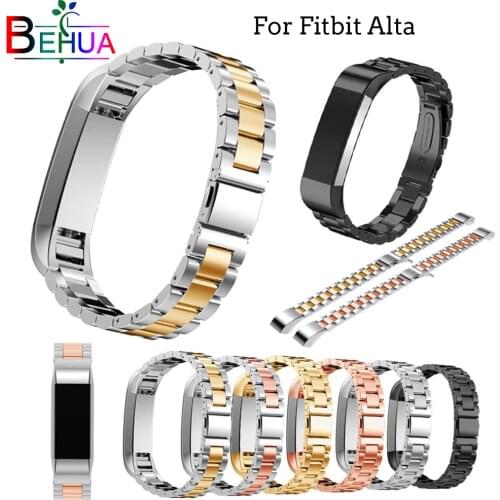 Stainless Steel Watch Strap For Fitbit Alta HR band replacement Bracelet Wristband For fitbit alta Straps watchband accessories