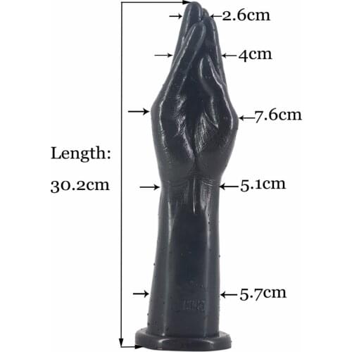 Sex products fisting dildo anal plug suction big hand Anal stuffed butt plug large penis fist masturbate sex toys women men