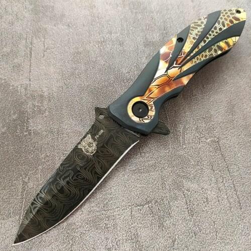 Ball Bearing System 3D Tech Tactical Folding Knife High Hardness Sharp Blade Outdoor Camping Hunting Survival EDC Tool