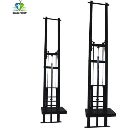 Vertical Lifting Elevator Warehouse 1.6m to 20m Material Cargo Lifter