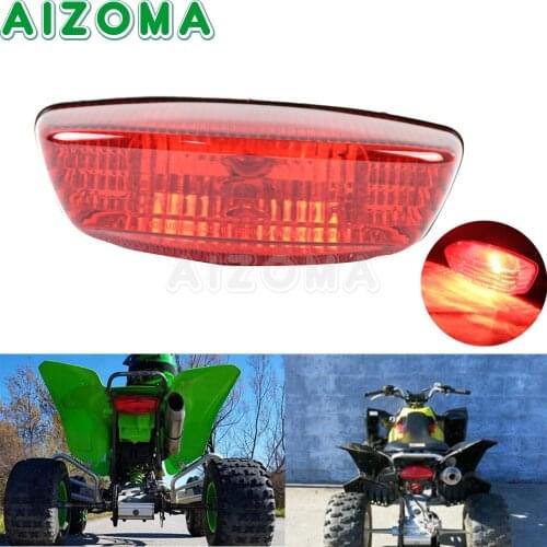 ATV LED Rear Tail Brake Light Indicator Lamp For Suzuki Ozark 250 QuadSport Z250 Z400 LT-F250 LT-Z250 LT-Z400 2004-2014