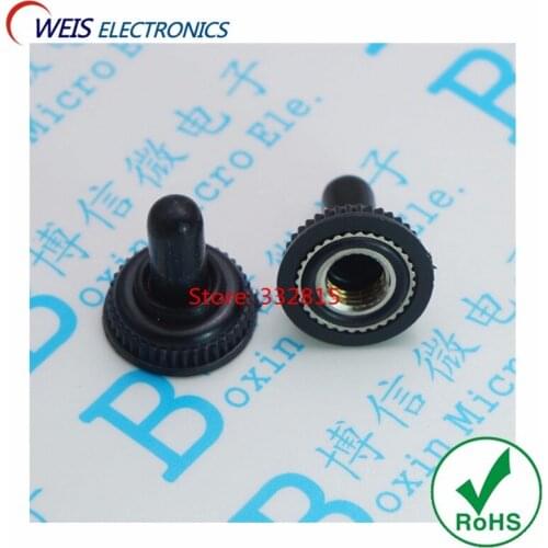 100PCS MTS102 SERIES MTS-102 toggle switch cap 6mm waterproof cover Free shipping