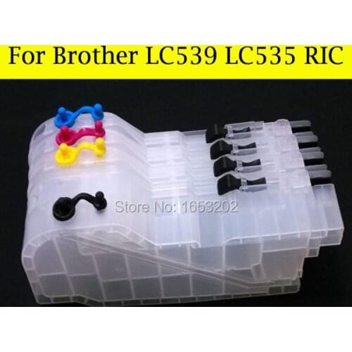 8 Pieces/Lot Ink Cartridge For Brother DCP-J100 J200XL MFC-J200 DCP-J105 J105XL Printers With LC539 535