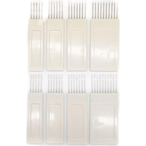 8PCS Transfer Comb Transfer Tool Standard Gauge Needles for Silver Reed Brother Knitting Machine KH840 KH860 Knitting Accessorie
