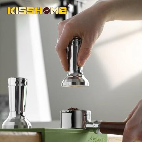 MHW-3BOMBER 54mm Roman ColumnTamper Fits LaSanMarco Portafilter Flat Bottom Stainless Steel Coffee Bar Tools Barista Accessory